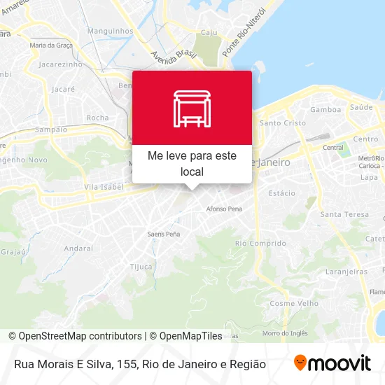 Rua Morais E Silva, 155 mapa