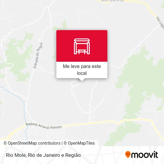 Rio Mole mapa