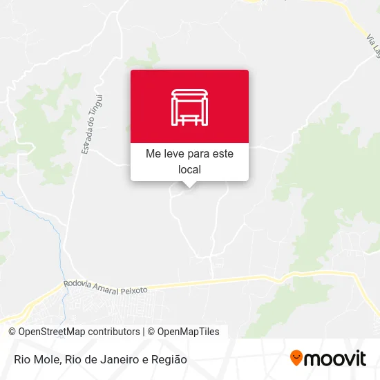 Rio Mole mapa