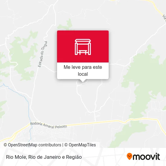 Rio Mole mapa