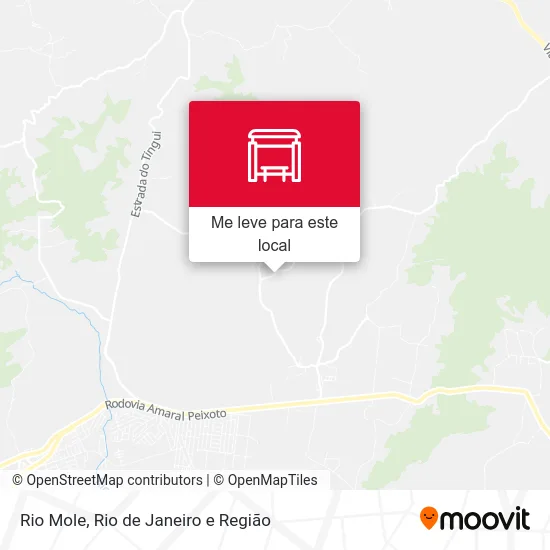 Rio Mole mapa