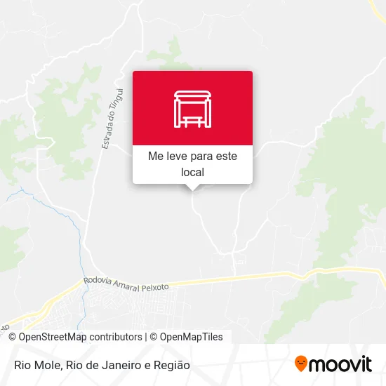 Rio Mole mapa