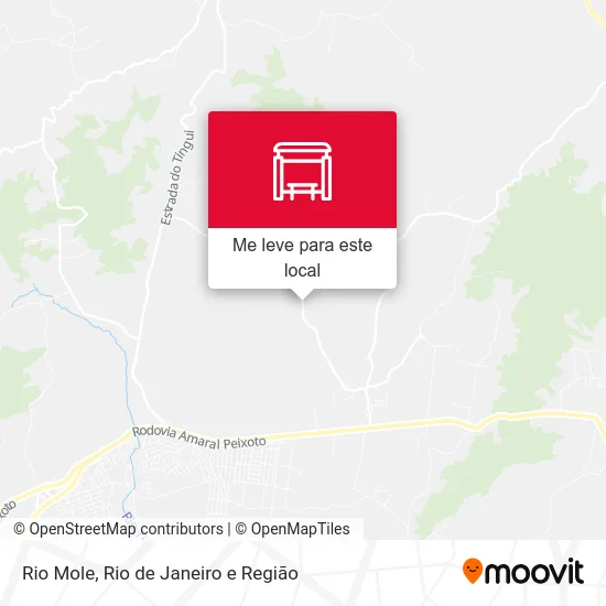 Rio Mole mapa