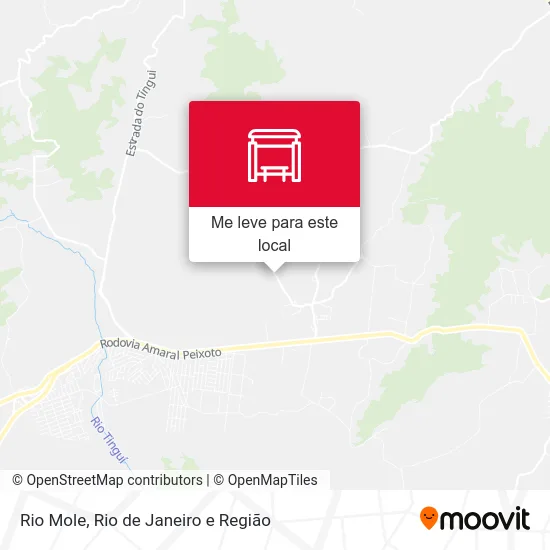 Rio Mole mapa