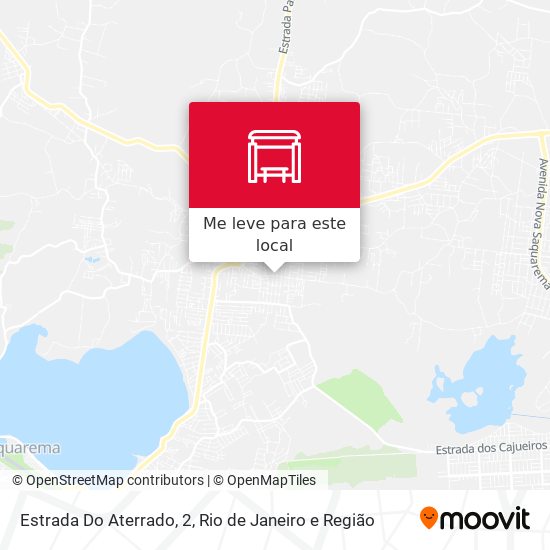 Estrada Do Aterrado, 2 mapa