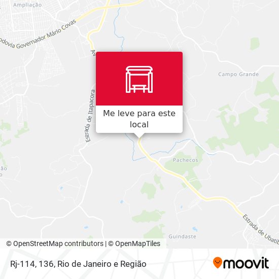 Rj-114, 136 mapa