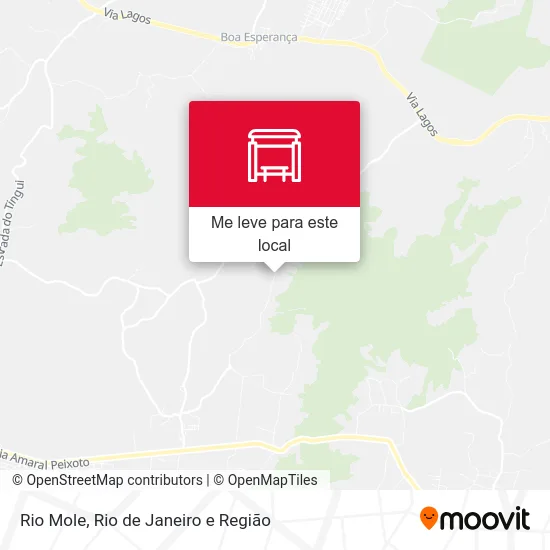 Rio Mole mapa