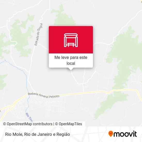 Rio Mole mapa