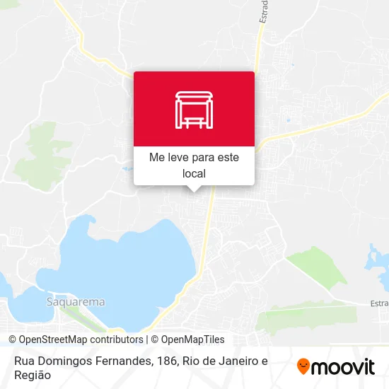 Rua Domingos Fernandes, 186 mapa