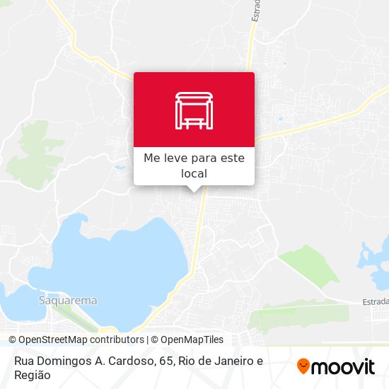 Rua Domingos A. Cardoso, 65 mapa