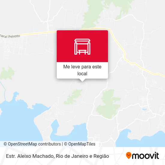 Estr. Aleixo Machado mapa