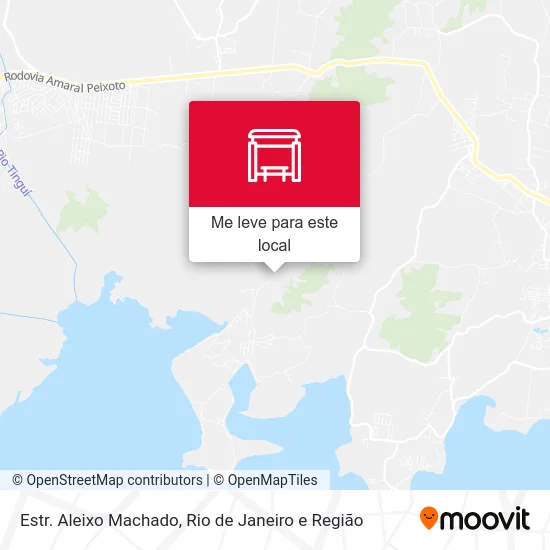 Estr. Aleixo Machado mapa