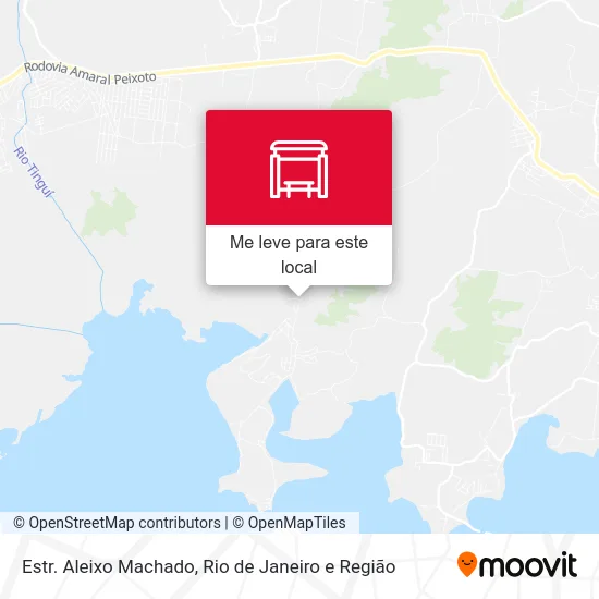 Estr. Aleixo Machado mapa