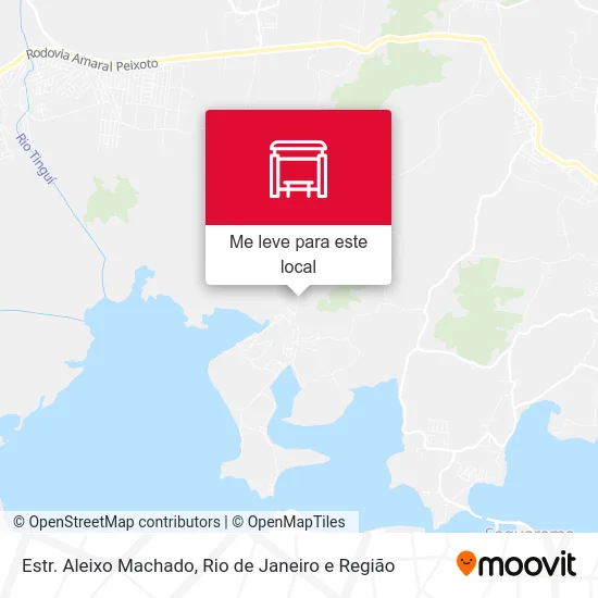 Estr. Aleixo Machado mapa