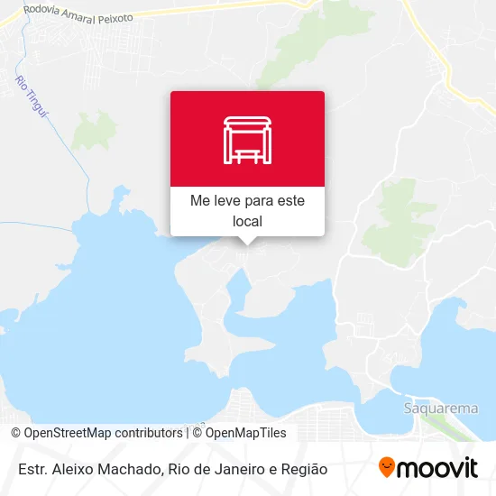 Estr. Aleixo Machado mapa