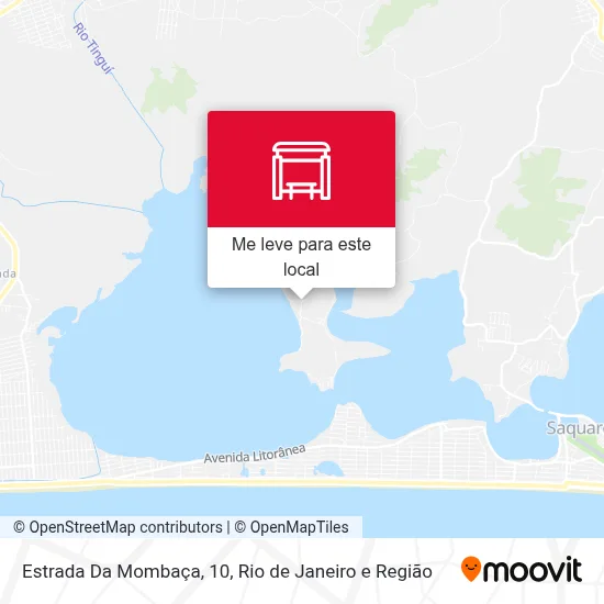 Estrada Da Mombaça, 10 mapa