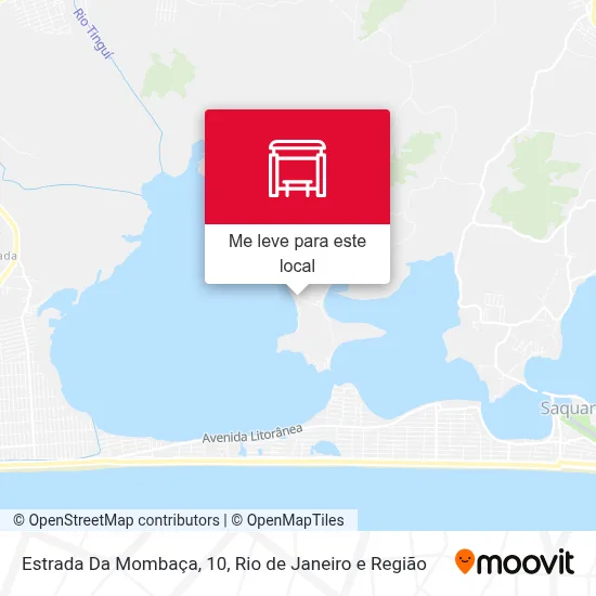 Estrada Da Mombaça, 10 mapa