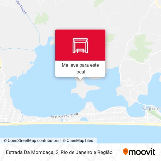 Estrada Da Mombaça, 2 mapa