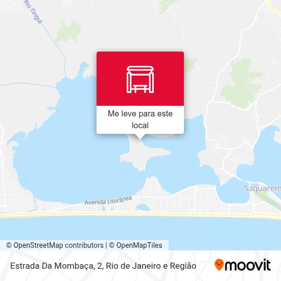 Estrada Da Mombaça, 2 mapa