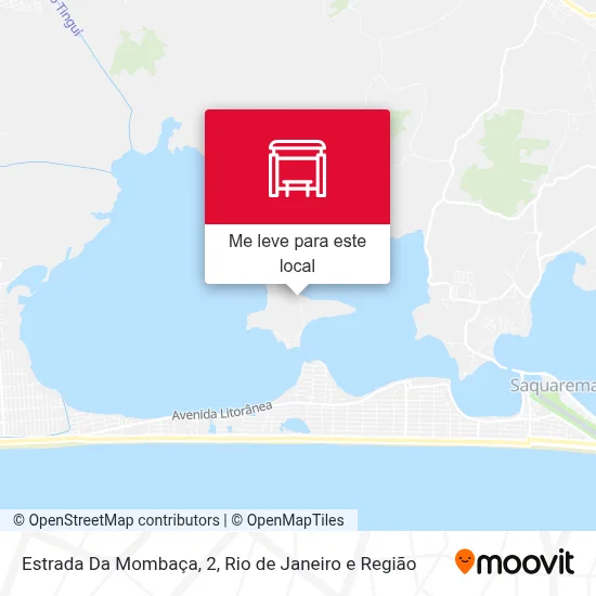 Estrada Da Mombaça, 2 mapa