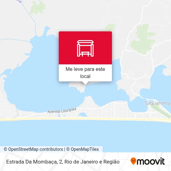 Estrada Da Mombaça, 2 mapa