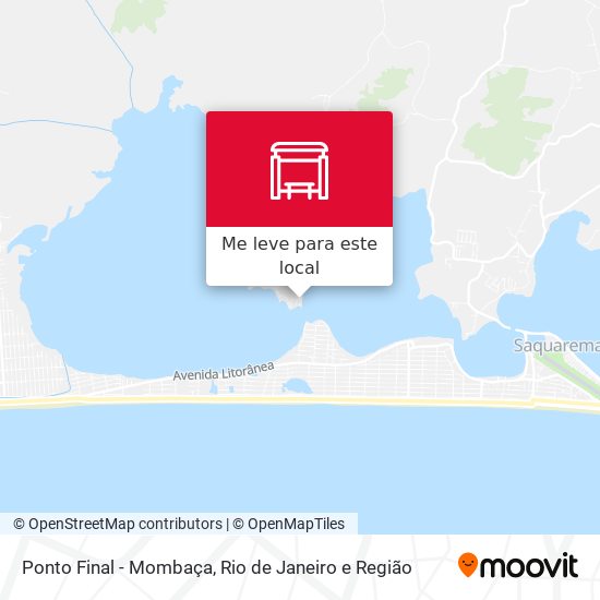 Ponto Final - Mombaça mapa