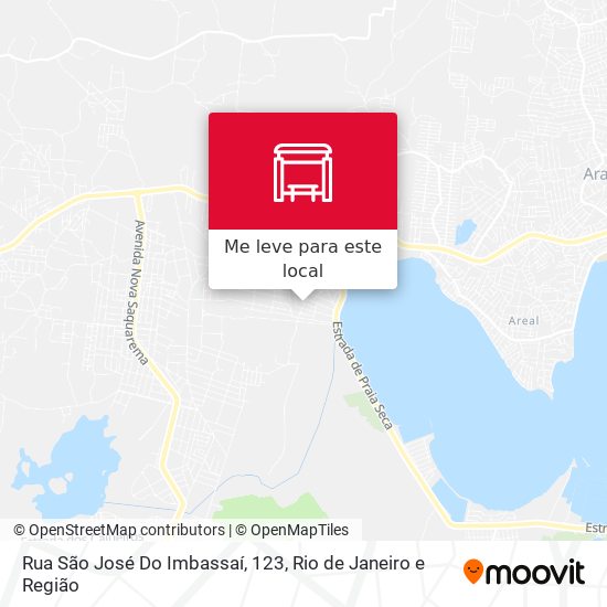 Rua São José Do Imbassaí, 123 mapa