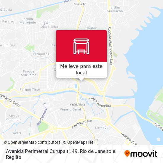 Avenida Perimetral Curupaiti, 49 mapa