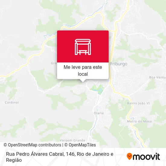 Rua Pedro Álvares Cabral, 146 mapa