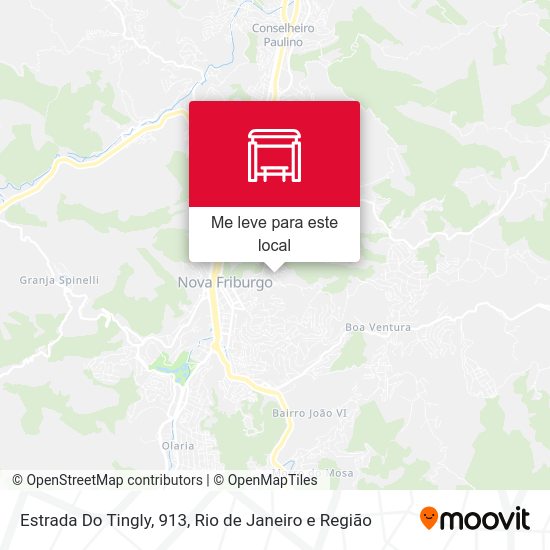 Estrada Do Tingly, 913 mapa