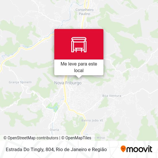 Estrada Do Tingly, 804 mapa