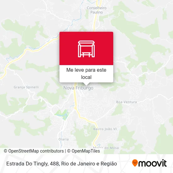 Estrada Do Tingly, 488 mapa