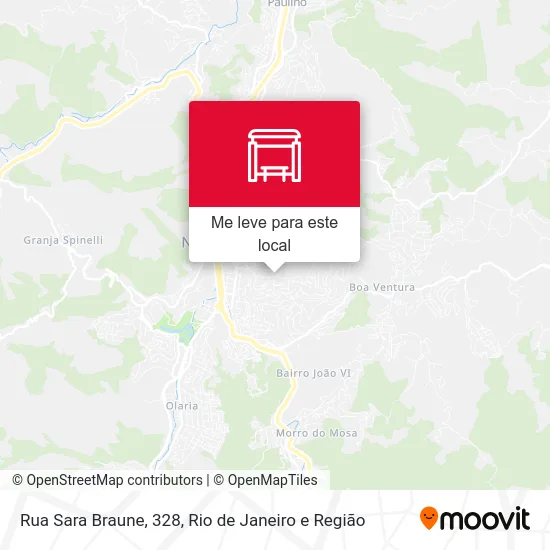 Rua Sara Braune, 328 mapa