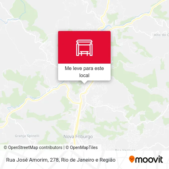 Rua José Amorim, 278 mapa