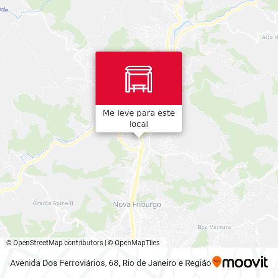 Avenida Dos Ferroviários, 68 mapa
