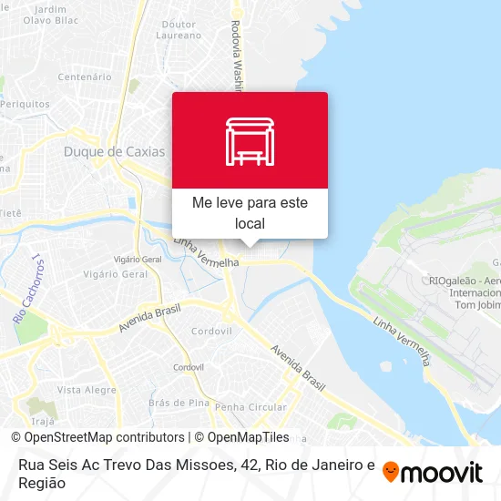 Rua Seis Ac Trevo Das Missoes, 42 mapa