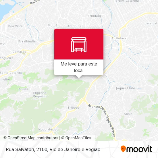 Rua Salvatori, 2100 mapa