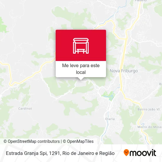 Estrada Granja Spi, 1291 mapa