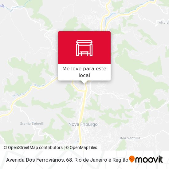 Avenida Dos Ferroviários, 68 mapa