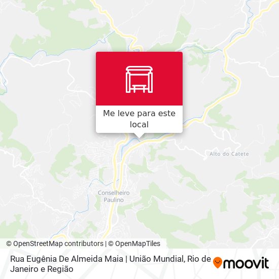 Rua Eugênia De Almeida Maia | União Mundial mapa