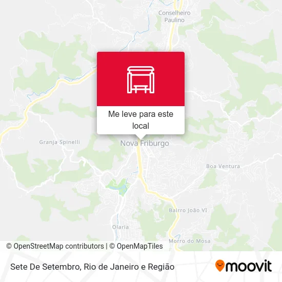 Sete De Setembro mapa