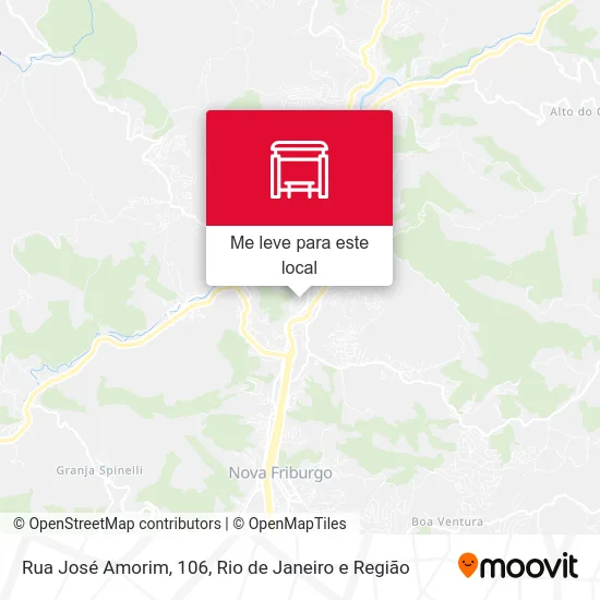Rua José Amorim, 106 mapa