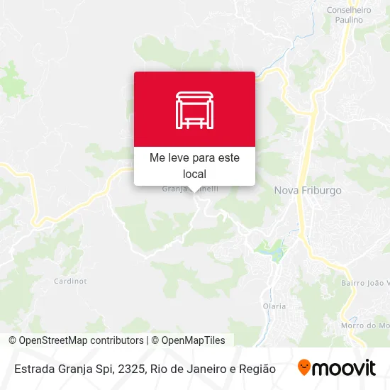 Estrada Granja Spi, 2325 mapa