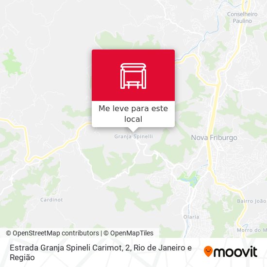 Estrada Granja Spineli Carimot, 2 mapa