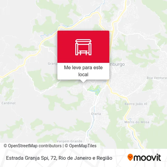 Estrada Granja Spi, 72 mapa
