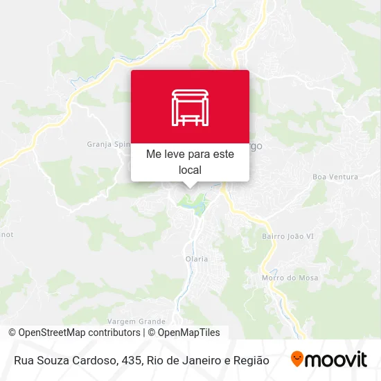 Rua Souza Cardoso, 435 mapa