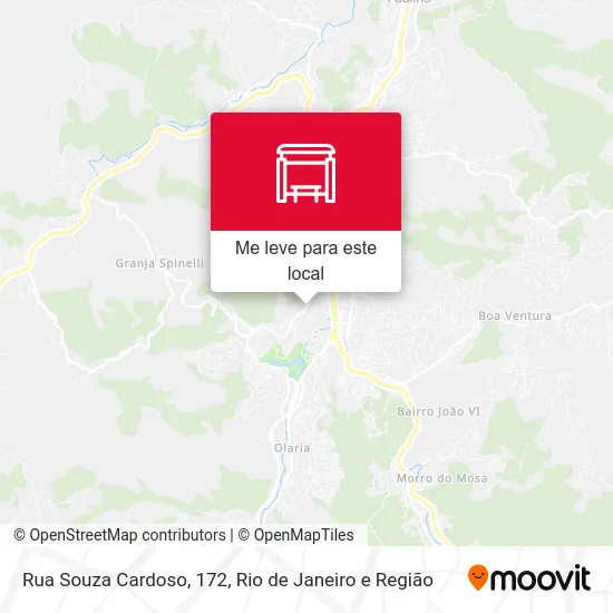 Rua Souza Cardoso, 172 mapa