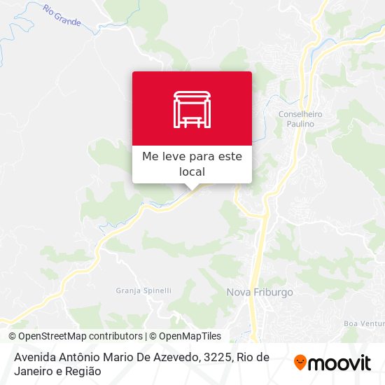 Avenida Antônio Mario De Azevedo, 3225 mapa