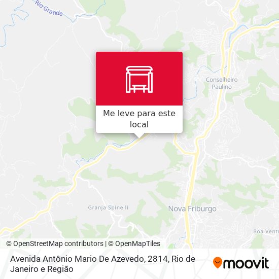Avenida Antônio Mario De Azevedo, 2814 mapa