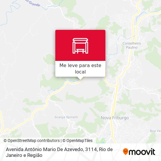 Avenida Antônio Mario De Azevedo, 3114 mapa